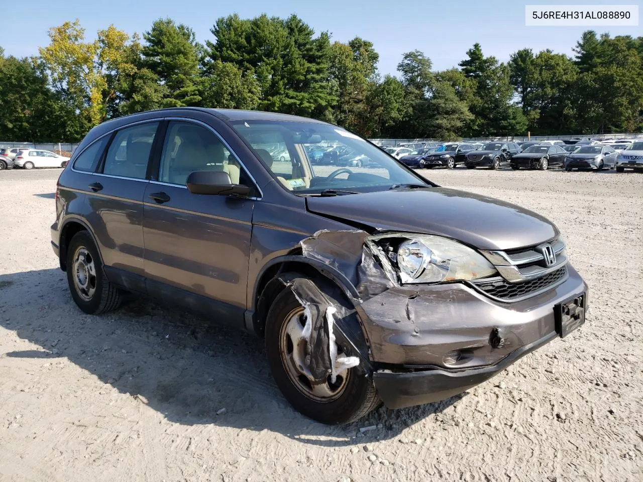 2010 Honda Cr-V Lx VIN: 5J6RE4H31AL088890 Lot: 71033194