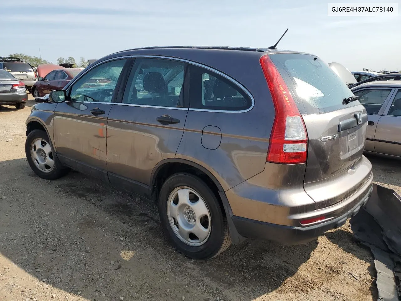 2010 Honda Cr-V Lx VIN: 5J6RE4H37AL078140 Lot: 71082764