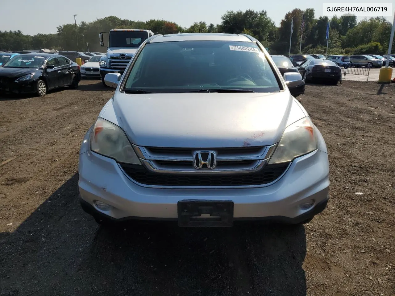 2010 Honda Cr-V Exl VIN: 5J6RE4H76AL006719 Lot: 71405244