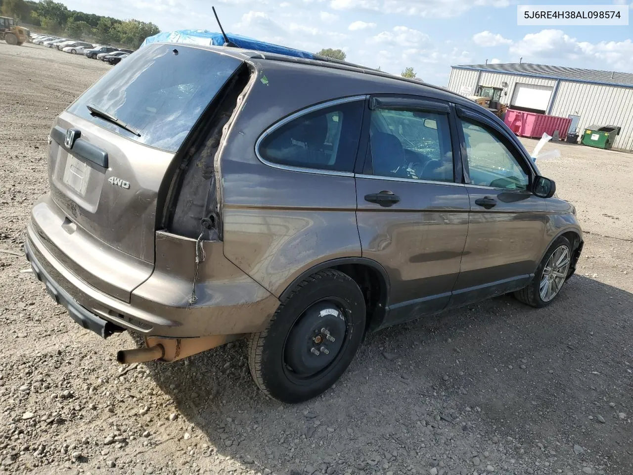 5J6RE4H38AL098574 2010 Honda Cr-V Lx