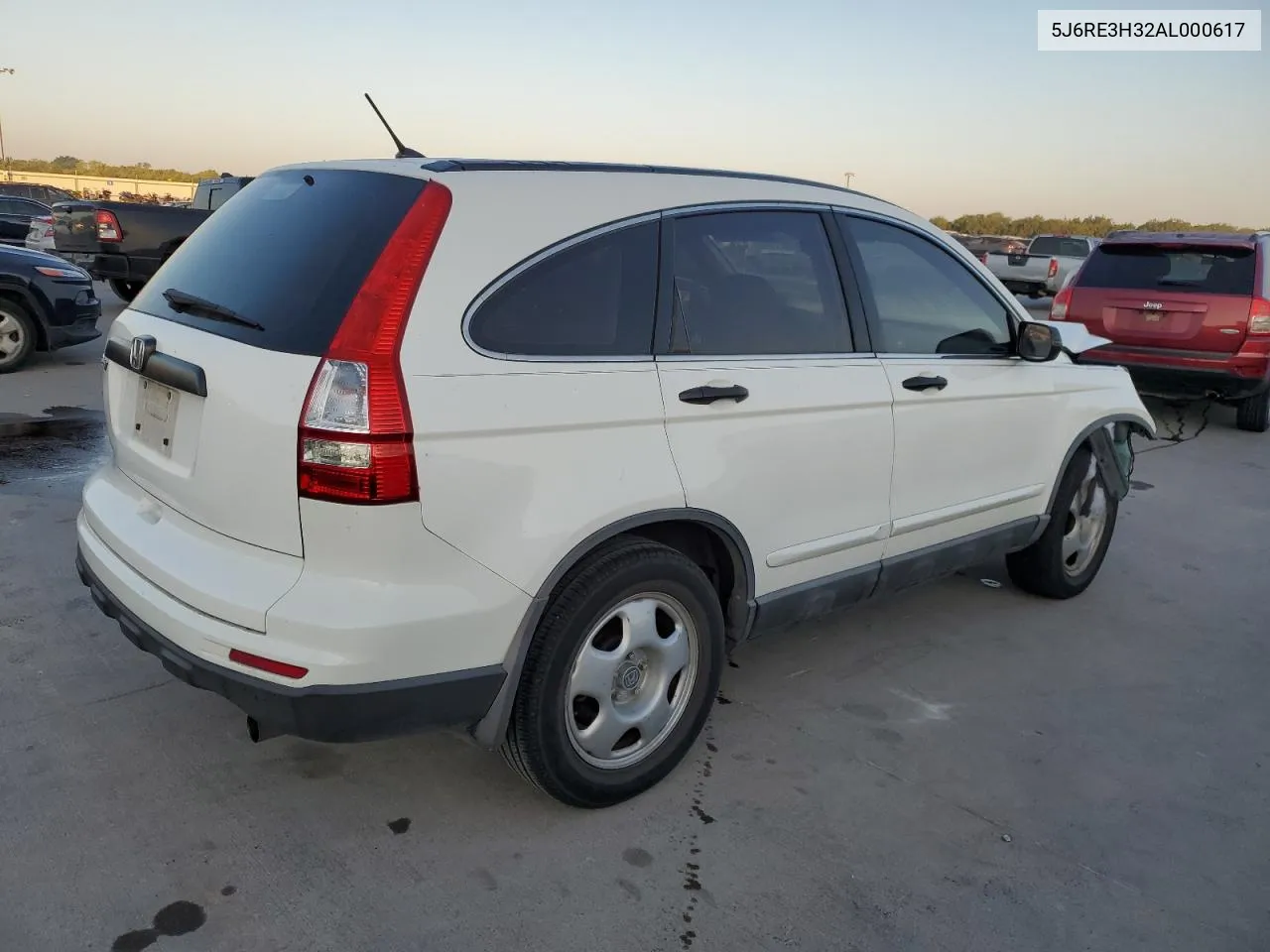 2010 Honda Cr-V Lx VIN: 5J6RE3H32AL000617 Lot: 71538754