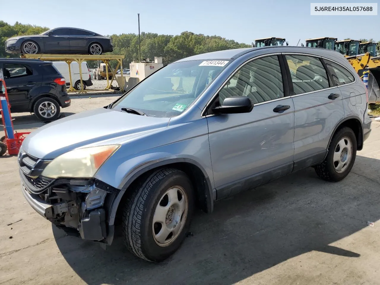 2010 Honda Cr-V Lx VIN: 5J6RE4H35AL057688 Lot: 71541344