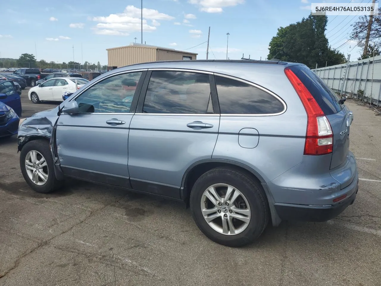 2010 Honda Cr-V Exl VIN: 5J6RE4H76AL053135 Lot: 71605374