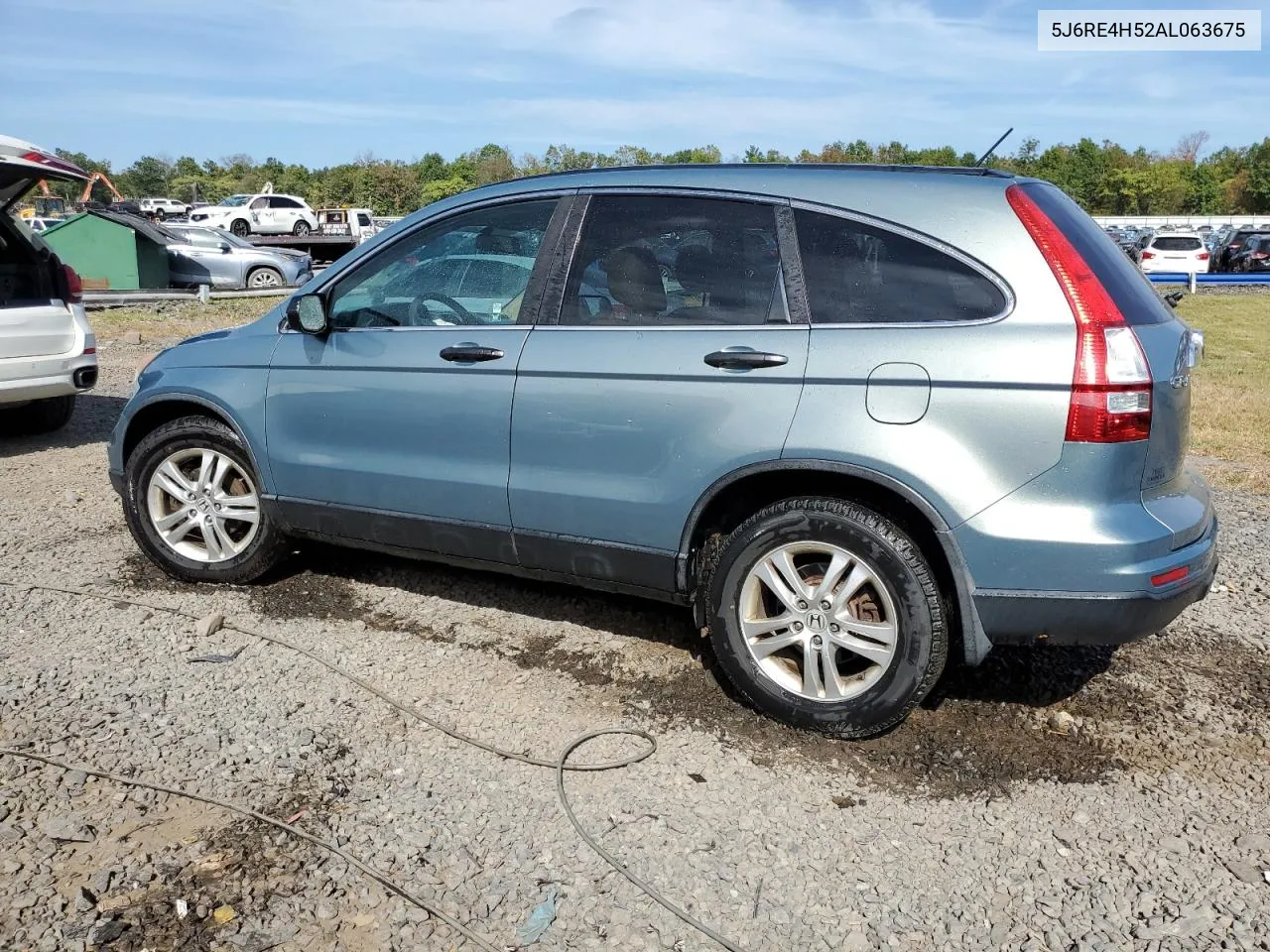 2010 Honda Cr-V Ex VIN: 5J6RE4H52AL063675 Lot: 71642864