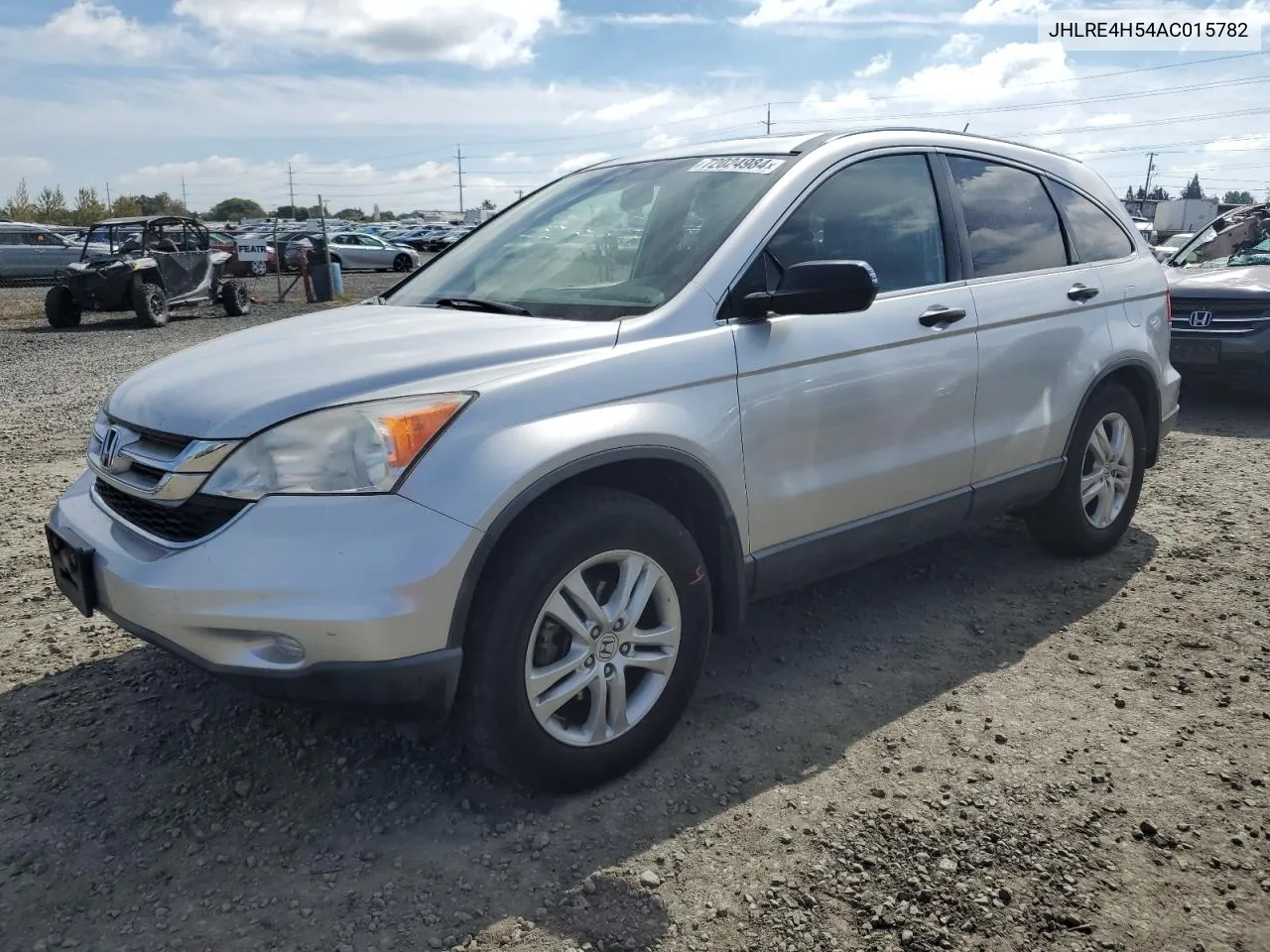 JHLRE4H54AC015782 2010 Honda Cr-V Ex