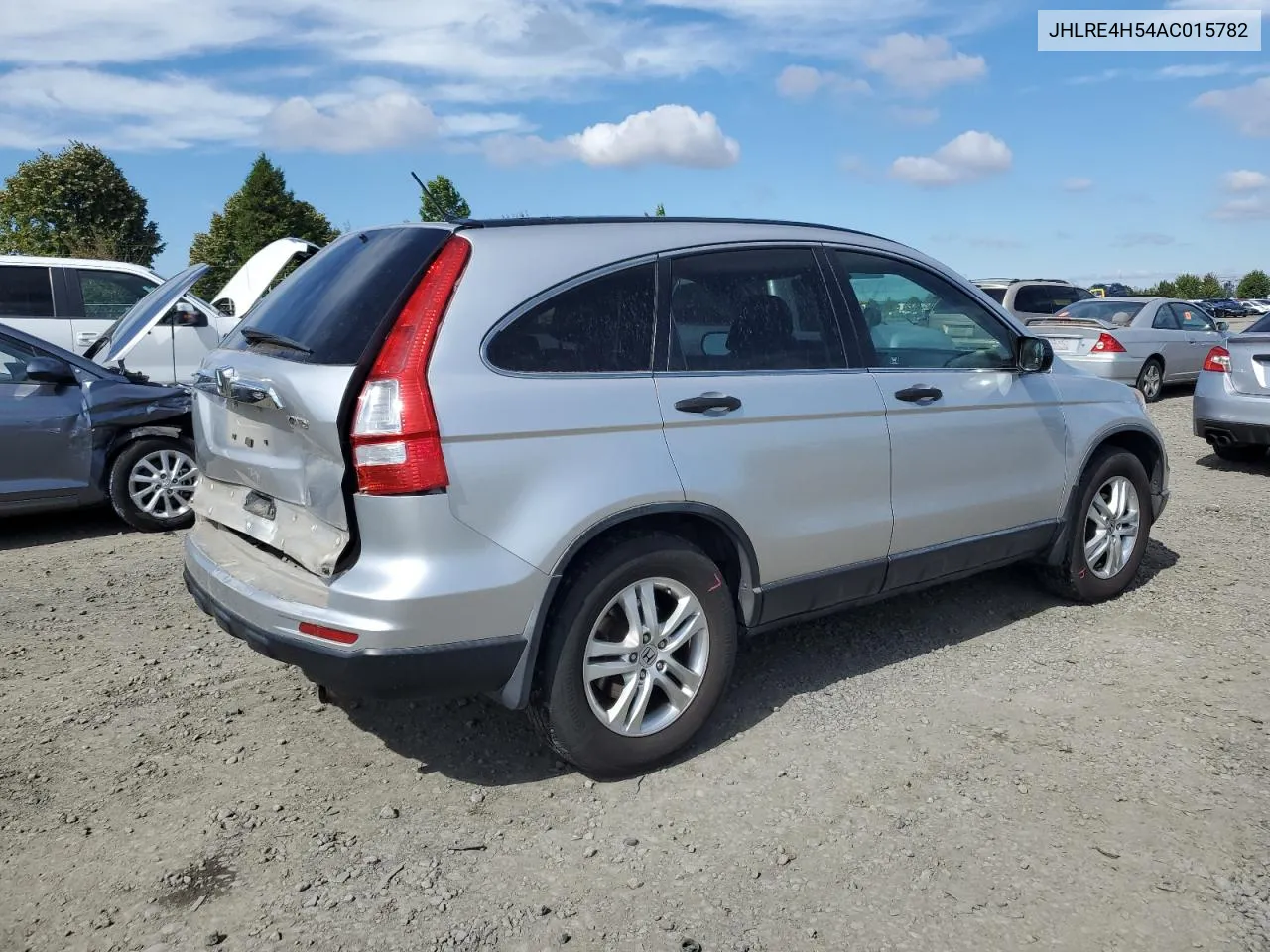 2010 Honda Cr-V Ex VIN: JHLRE4H54AC015782 Lot: 72024984