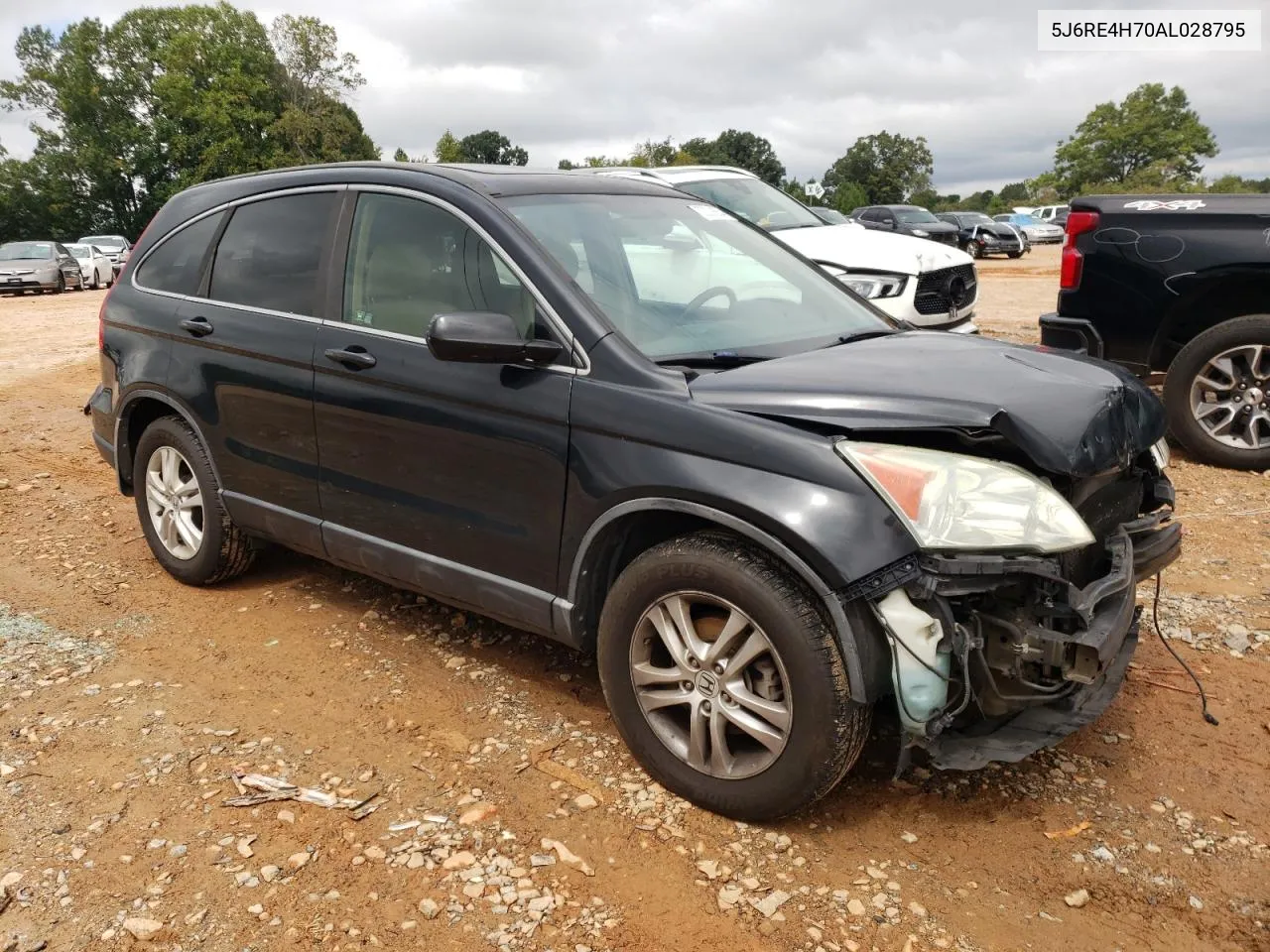 2010 Honda Cr-V Exl VIN: 5J6RE4H70AL028795 Lot: 72036554