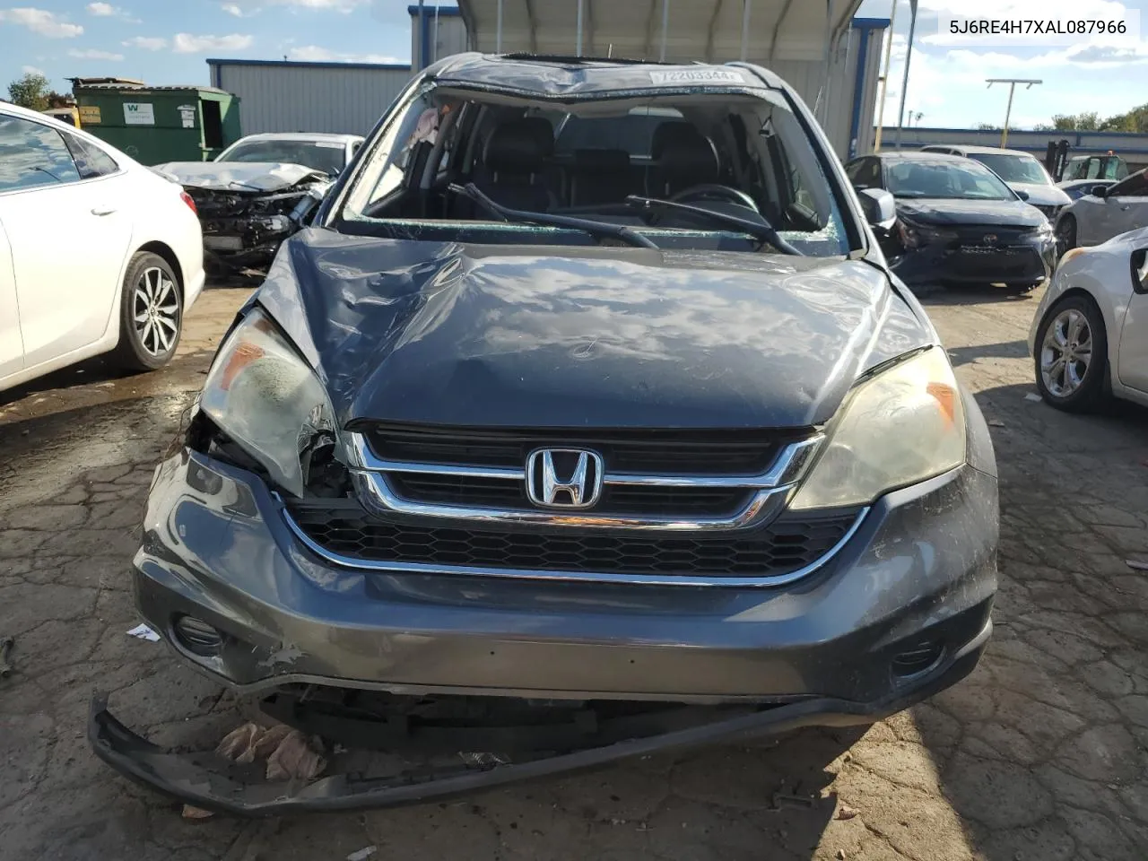 2010 Honda Cr-V Exl VIN: 5J6RE4H7XAL087966 Lot: 72203344