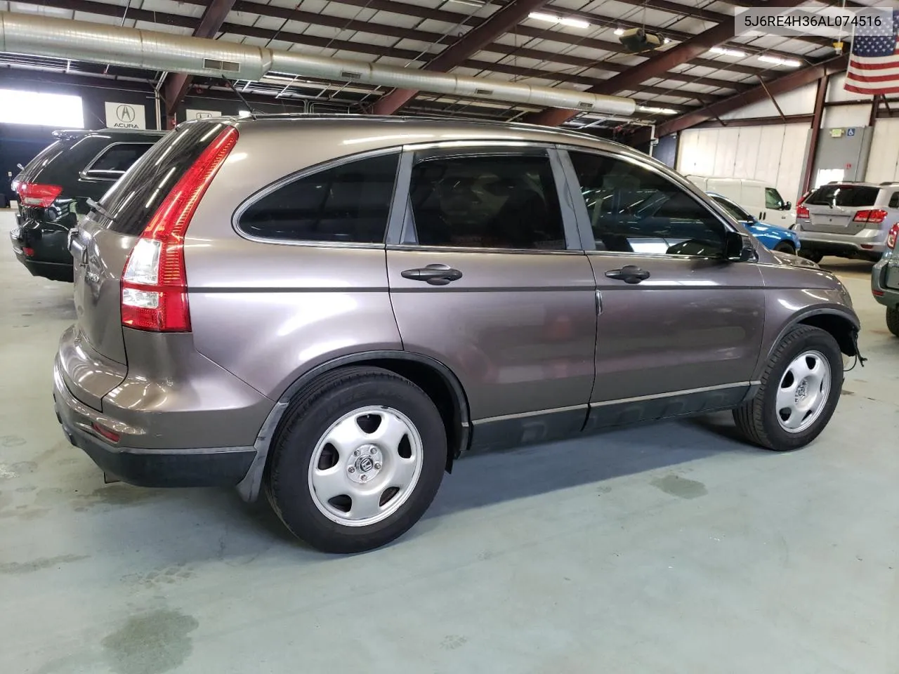 2010 Honda Cr-V Lx VIN: 5J6RE4H36AL074516 Lot: 72504734