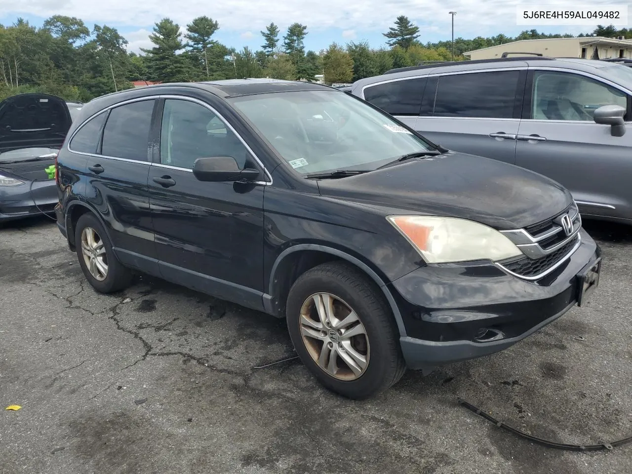 2010 Honda Cr-V Ex VIN: 5J6RE4H59AL049482 Lot: 72556194