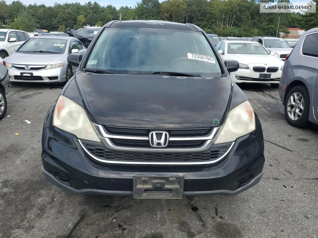 2010 Honda Cr-V Ex VIN: 5J6RE4H59AL049482 Lot: 72556194