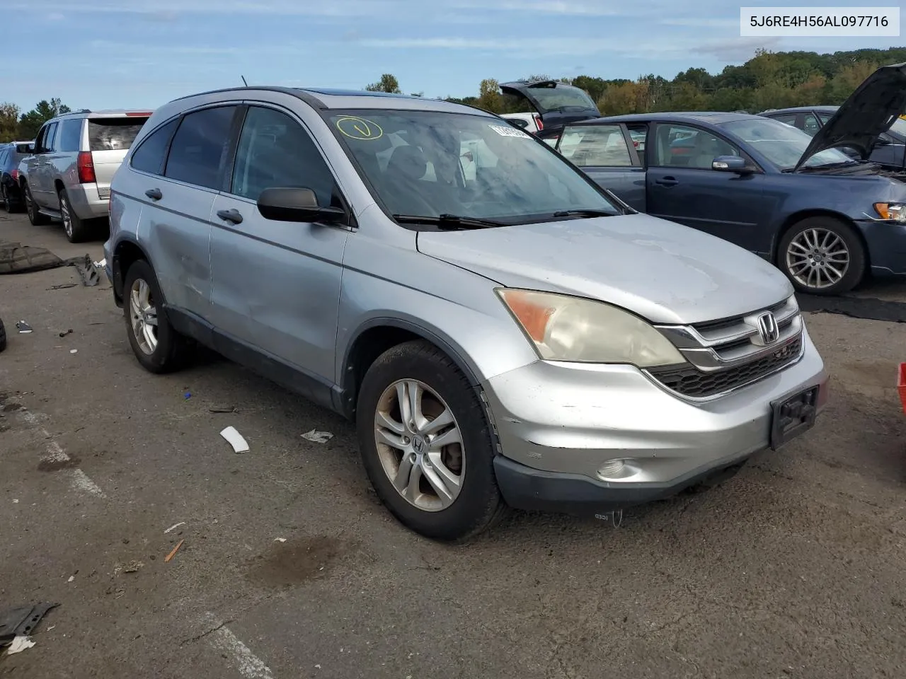 2010 Honda Cr-V Ex VIN: 5J6RE4H56AL097716 Lot: 72619384