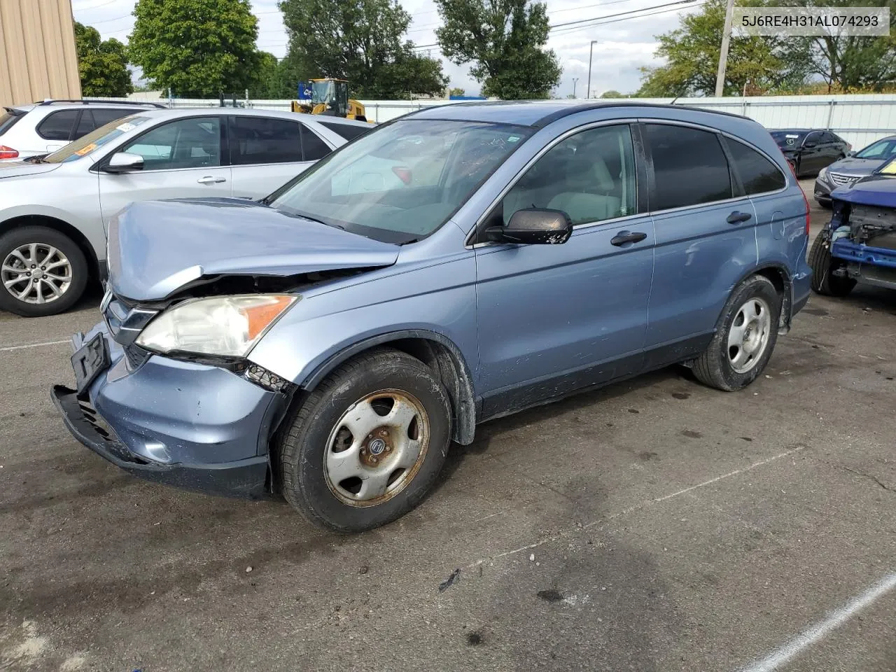 2010 Honda Cr-V Lx VIN: 5J6RE4H31AL074293 Lot: 72654304