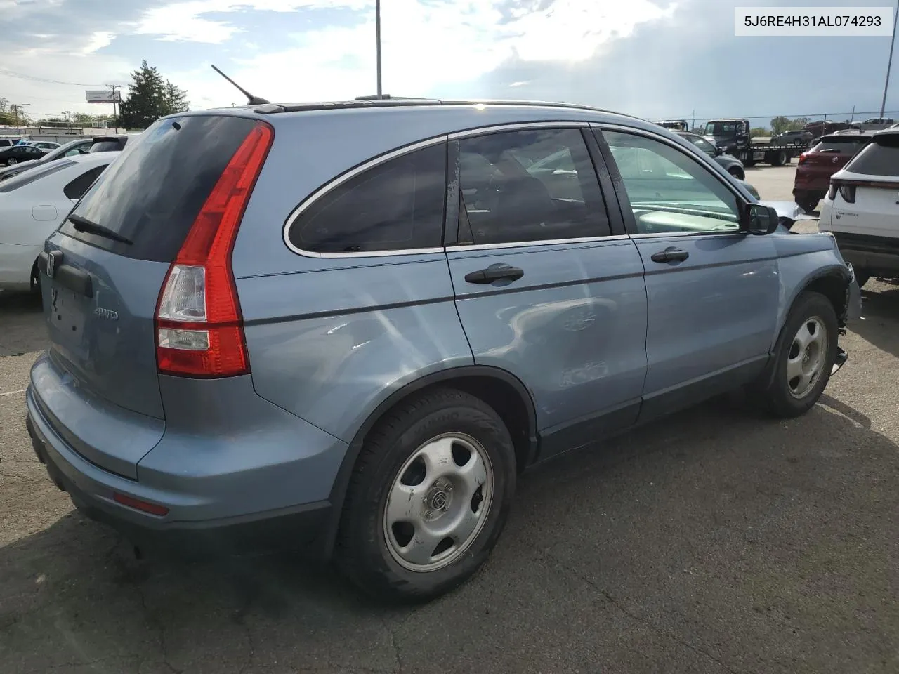 2010 Honda Cr-V Lx VIN: 5J6RE4H31AL074293 Lot: 72654304