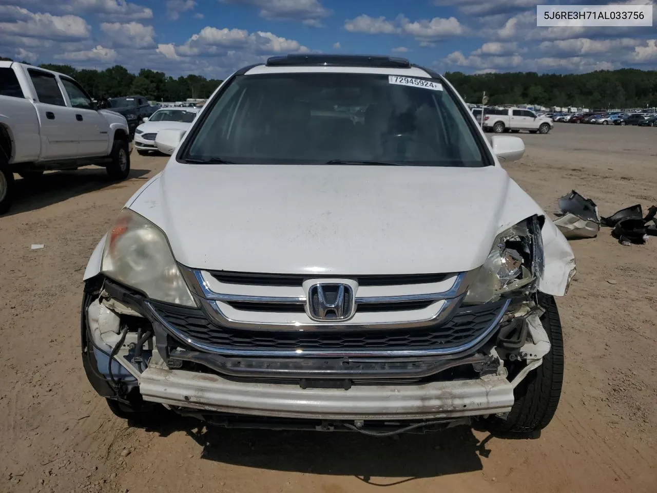 5J6RE3H71AL033756 2010 Honda Cr-V Exl