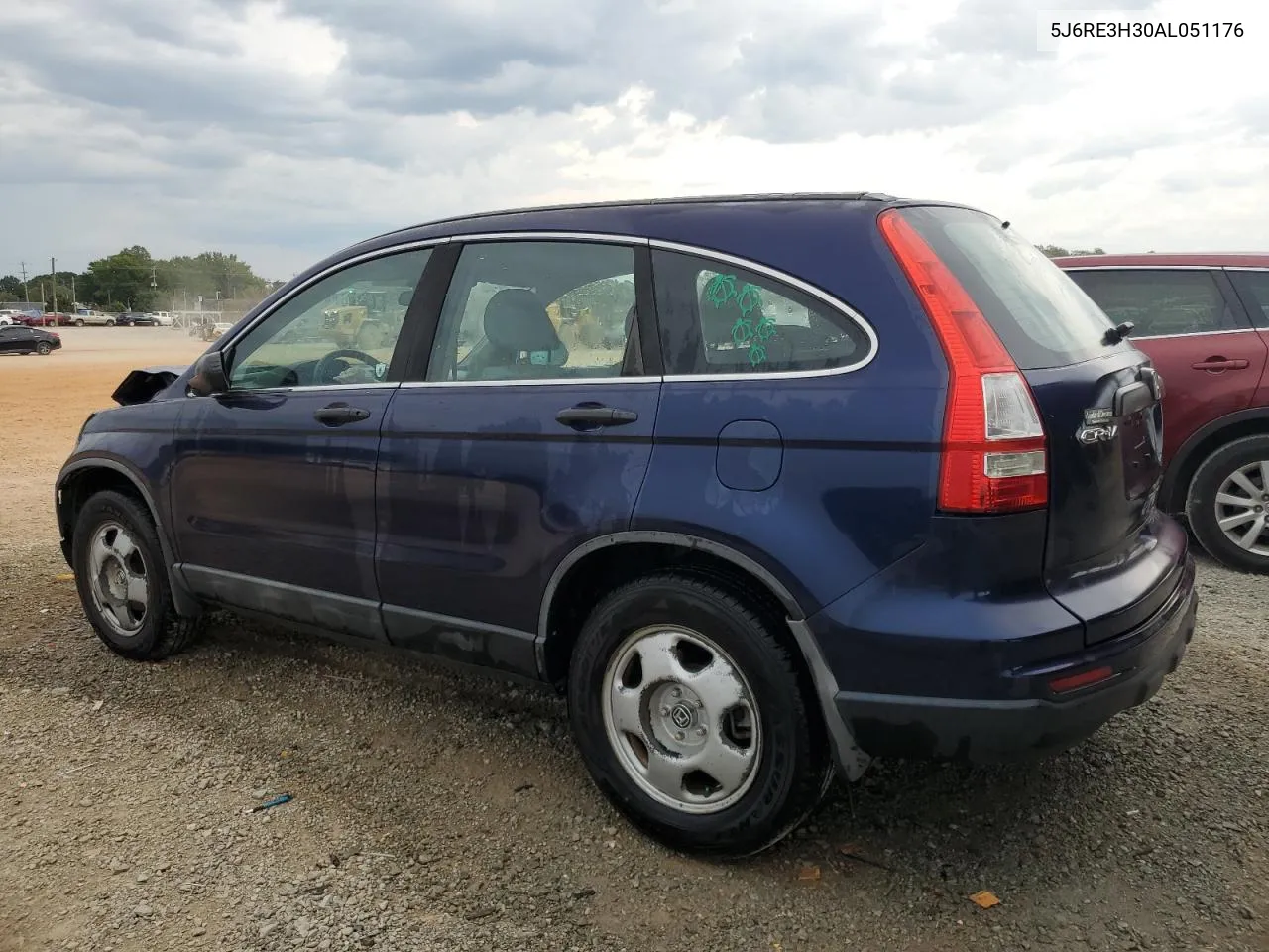 2010 Honda Cr-V Lx VIN: 5J6RE3H30AL051176 Lot: 72973224