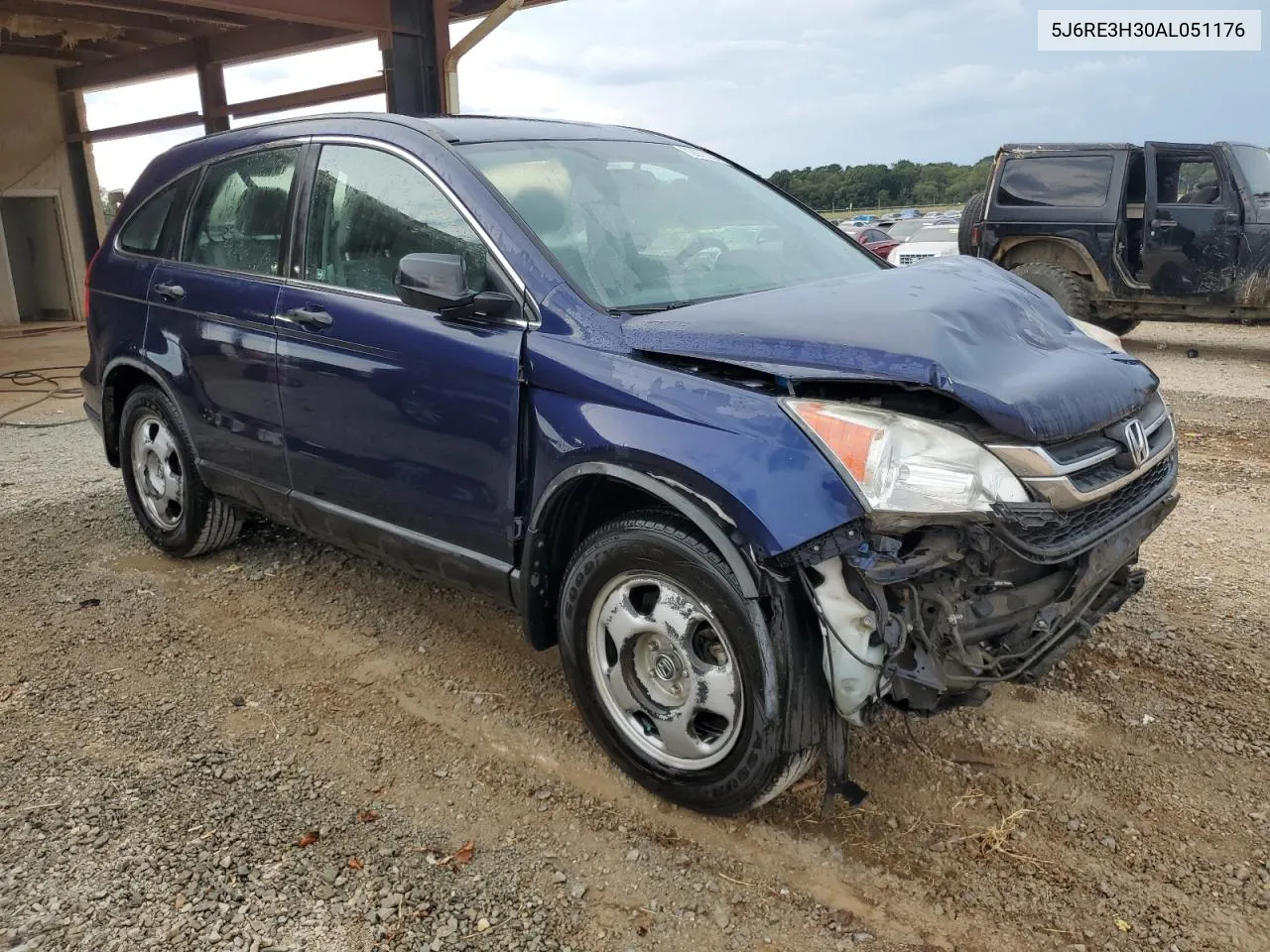 2010 Honda Cr-V Lx VIN: 5J6RE3H30AL051176 Lot: 72973224