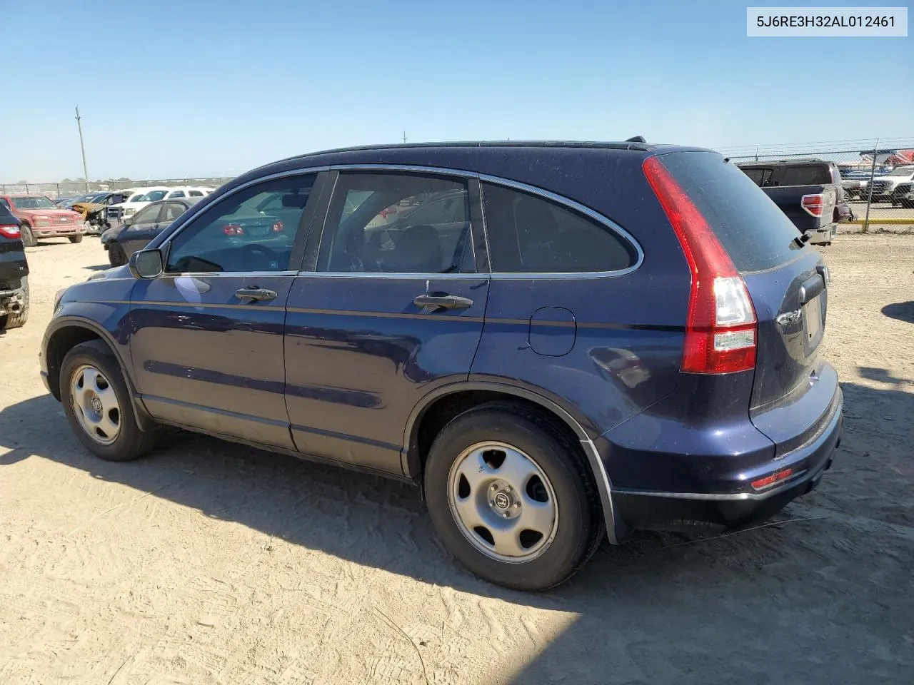 2010 Honda Cr-V Lx VIN: 5J6RE3H32AL012461 Lot: 73245324