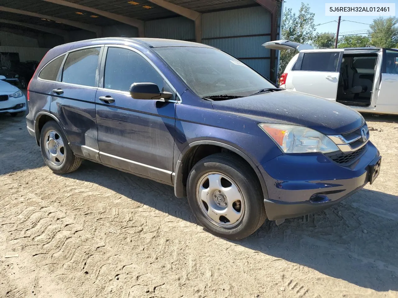 2010 Honda Cr-V Lx VIN: 5J6RE3H32AL012461 Lot: 73245324