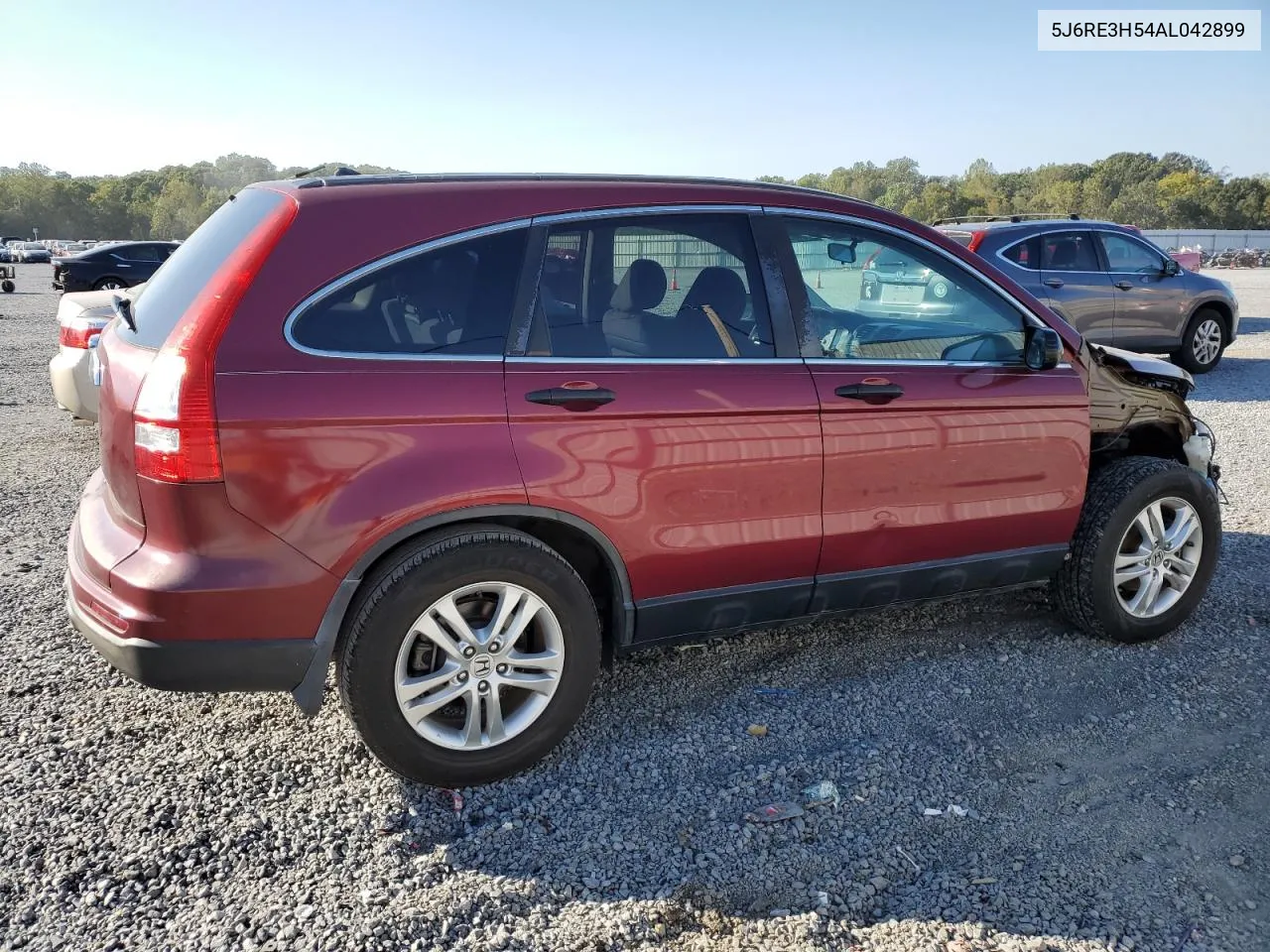 2010 Honda Cr-V Ex VIN: 5J6RE3H54AL042899 Lot: 73465564