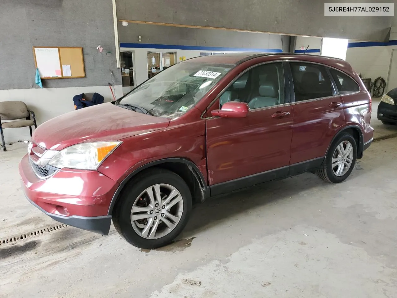 2010 Honda Cr-V Exl VIN: 5J6RE4H77AL029152 Lot: 73574094