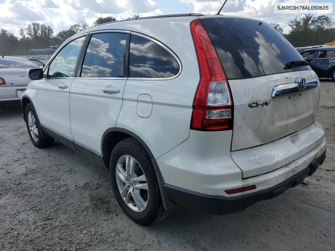 2010 Honda Cr-V Exl VIN: 5J6RE3H78AL050635 Lot: 73587304