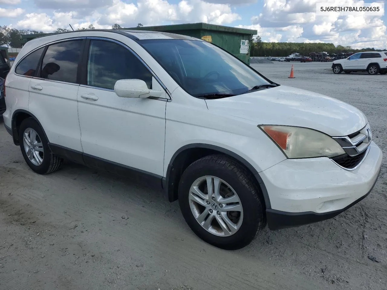 2010 Honda Cr-V Exl VIN: 5J6RE3H78AL050635 Lot: 73587304