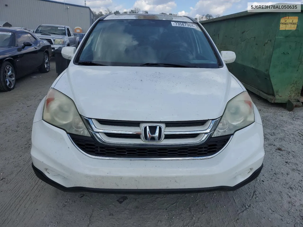 2010 Honda Cr-V Exl VIN: 5J6RE3H78AL050635 Lot: 73587304