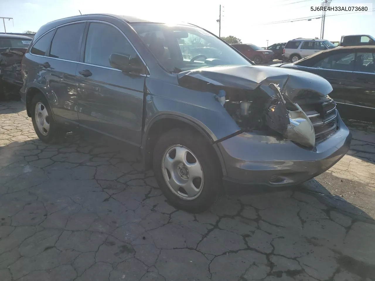 2010 Honda Cr-V Lx VIN: 5J6RE4H33AL073680 Lot: 73594224