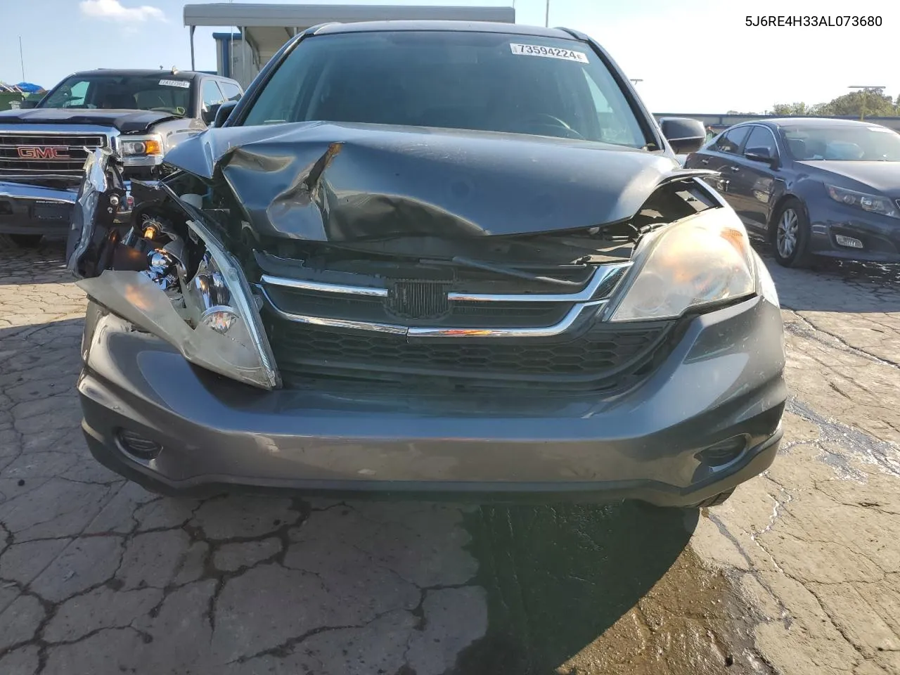 2010 Honda Cr-V Lx VIN: 5J6RE4H33AL073680 Lot: 73594224