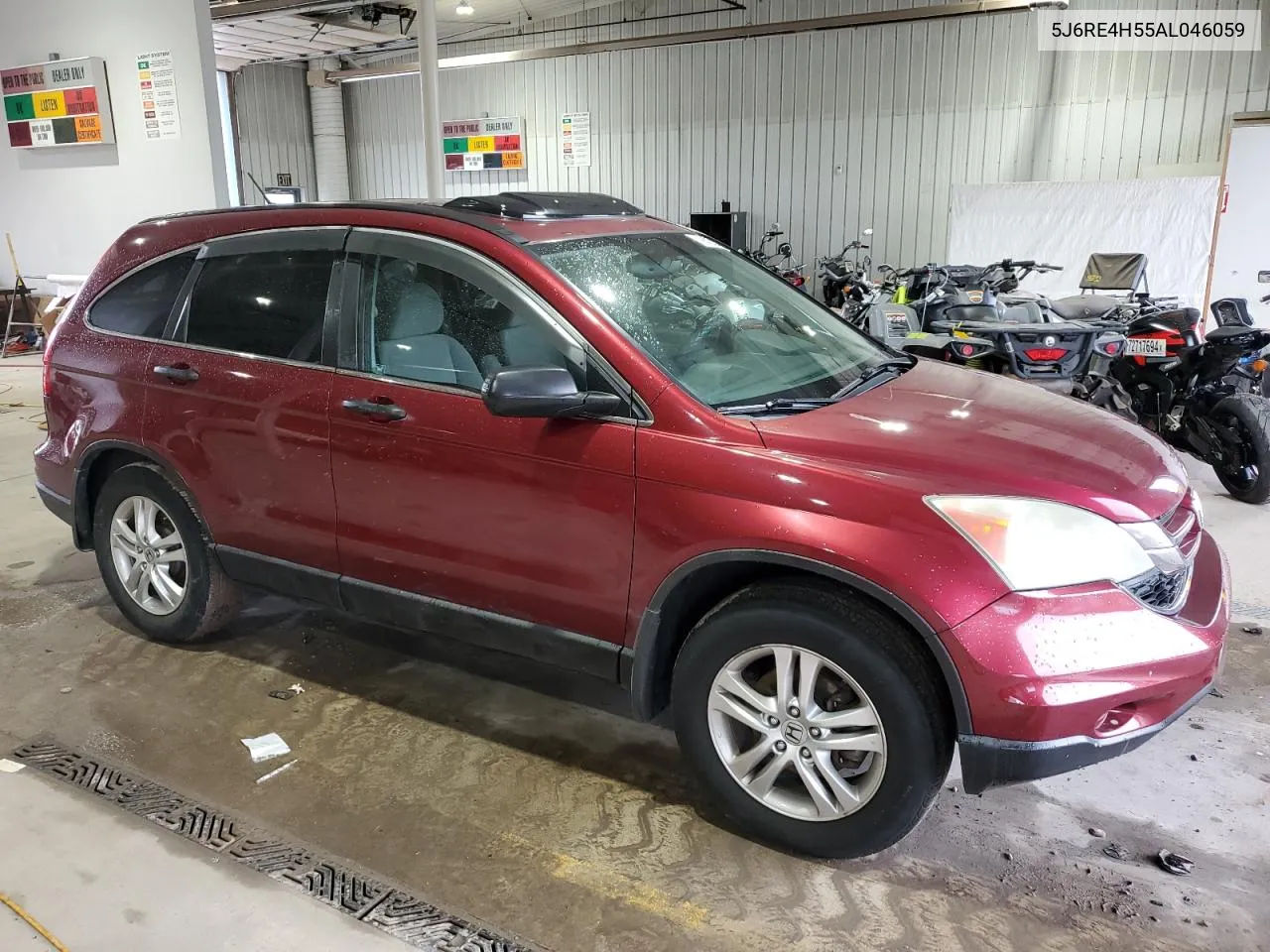 5J6RE4H55AL046059 2010 Honda Cr-V Ex