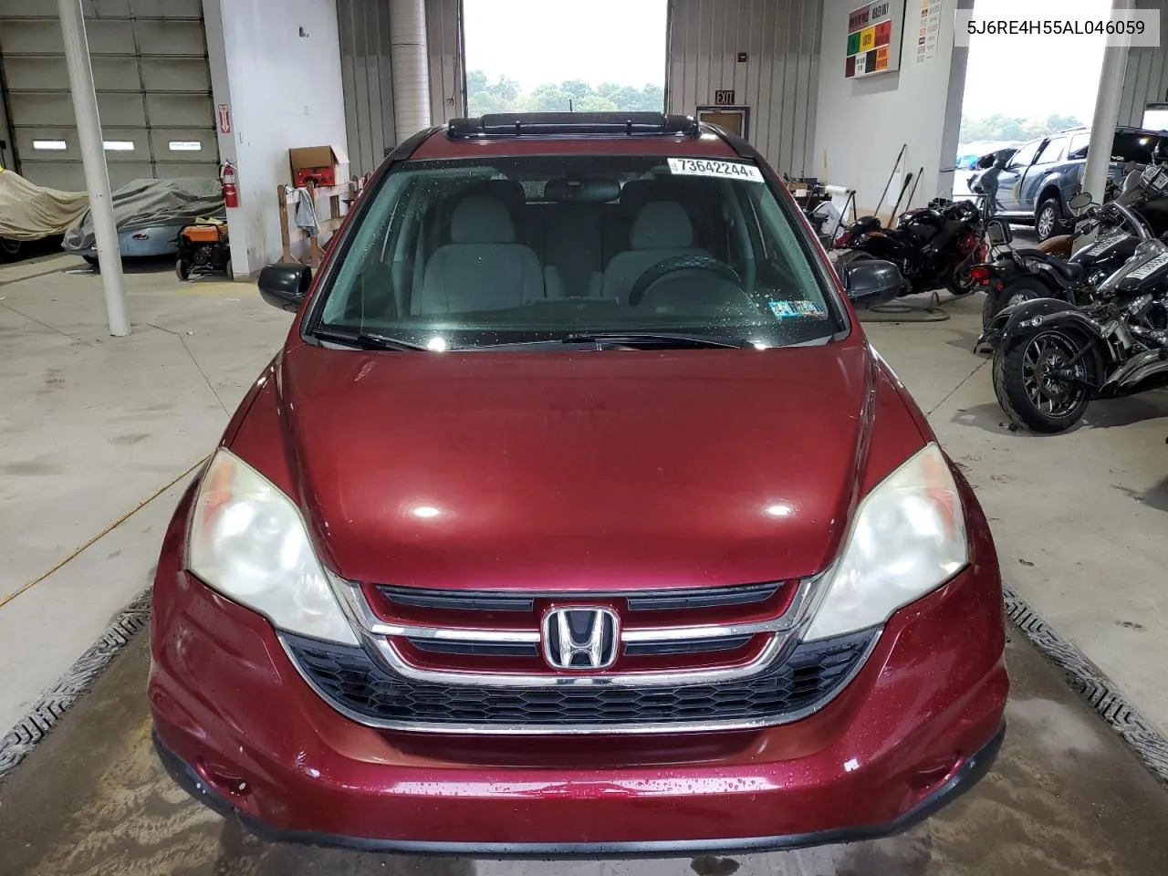 5J6RE4H55AL046059 2010 Honda Cr-V Ex