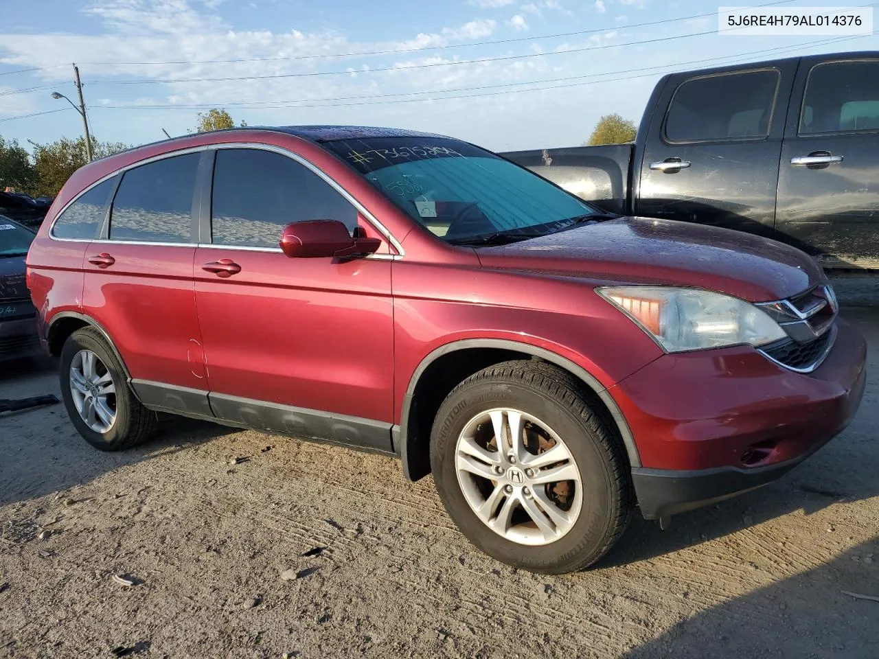 2010 Honda Cr-V Exl VIN: 5J6RE4H79AL014376 Lot: 73675204