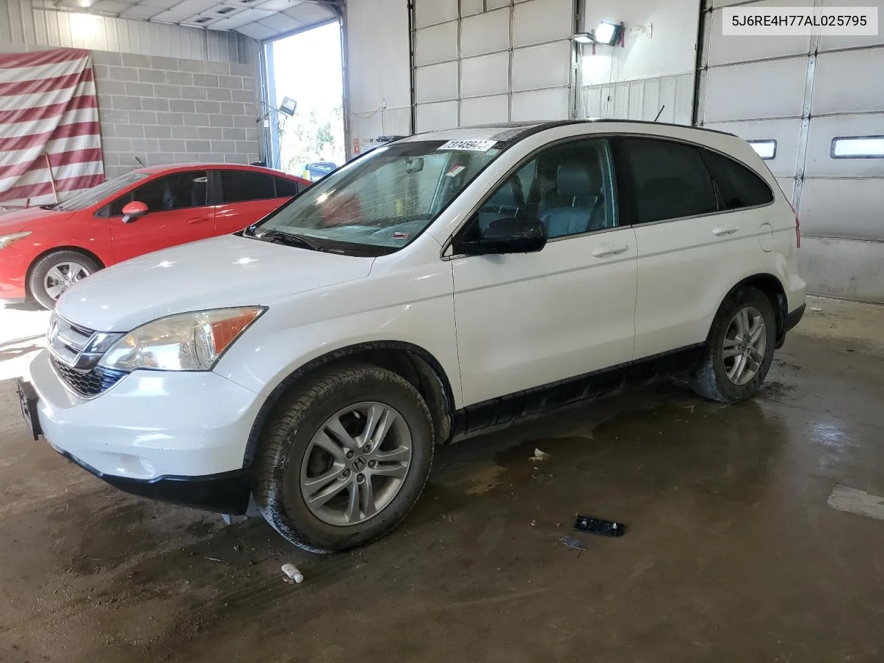 2010 Honda Cr-V Exl VIN: 5J6RE4H77AL025795 Lot: 73745944