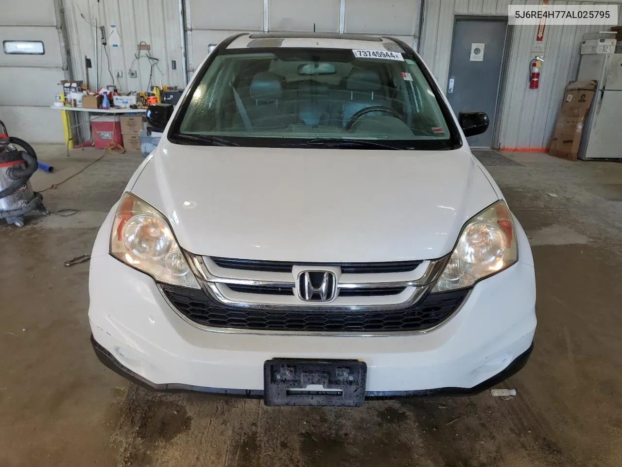 2010 Honda Cr-V Exl VIN: 5J6RE4H77AL025795 Lot: 73745944