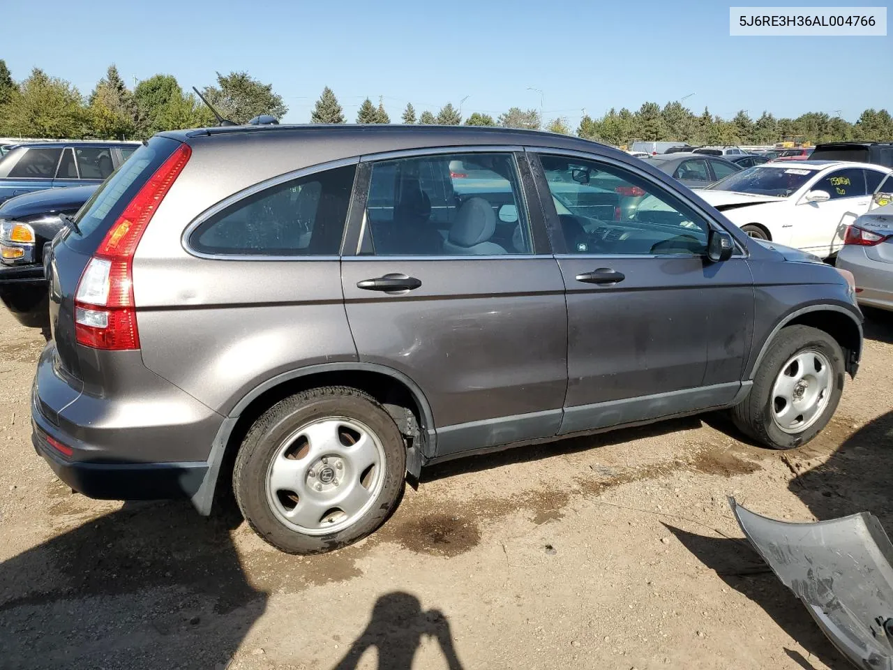 2010 Honda Cr-V Lx VIN: 5J6RE3H36AL004766 Lot: 73808964