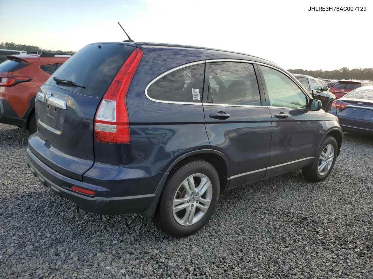 2010 Honda Cr-V Exl VIN: JHLRE3H78AC007129 Lot: 73849574