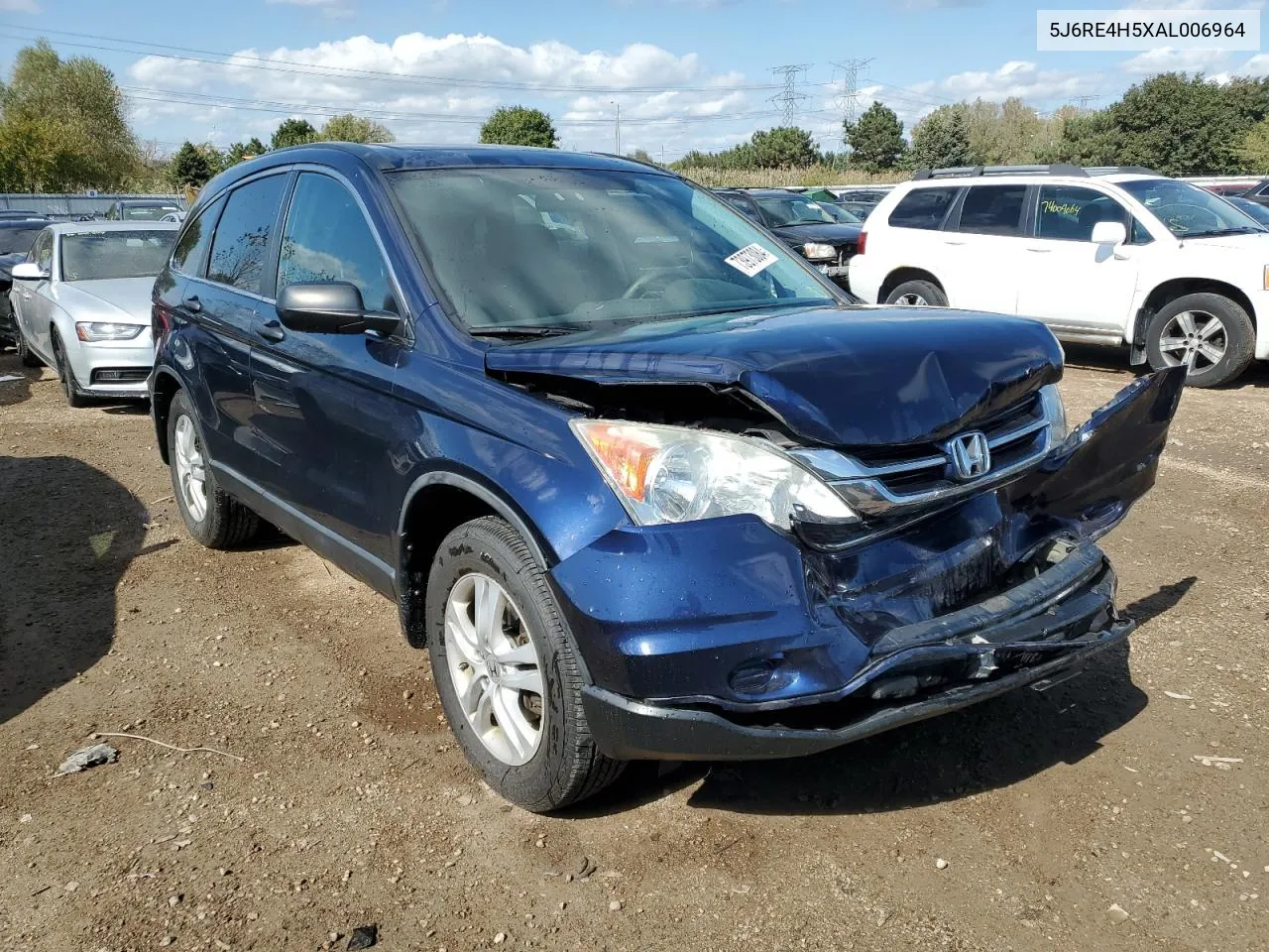 5J6RE4H5XAL006964 2010 Honda Cr-V Ex