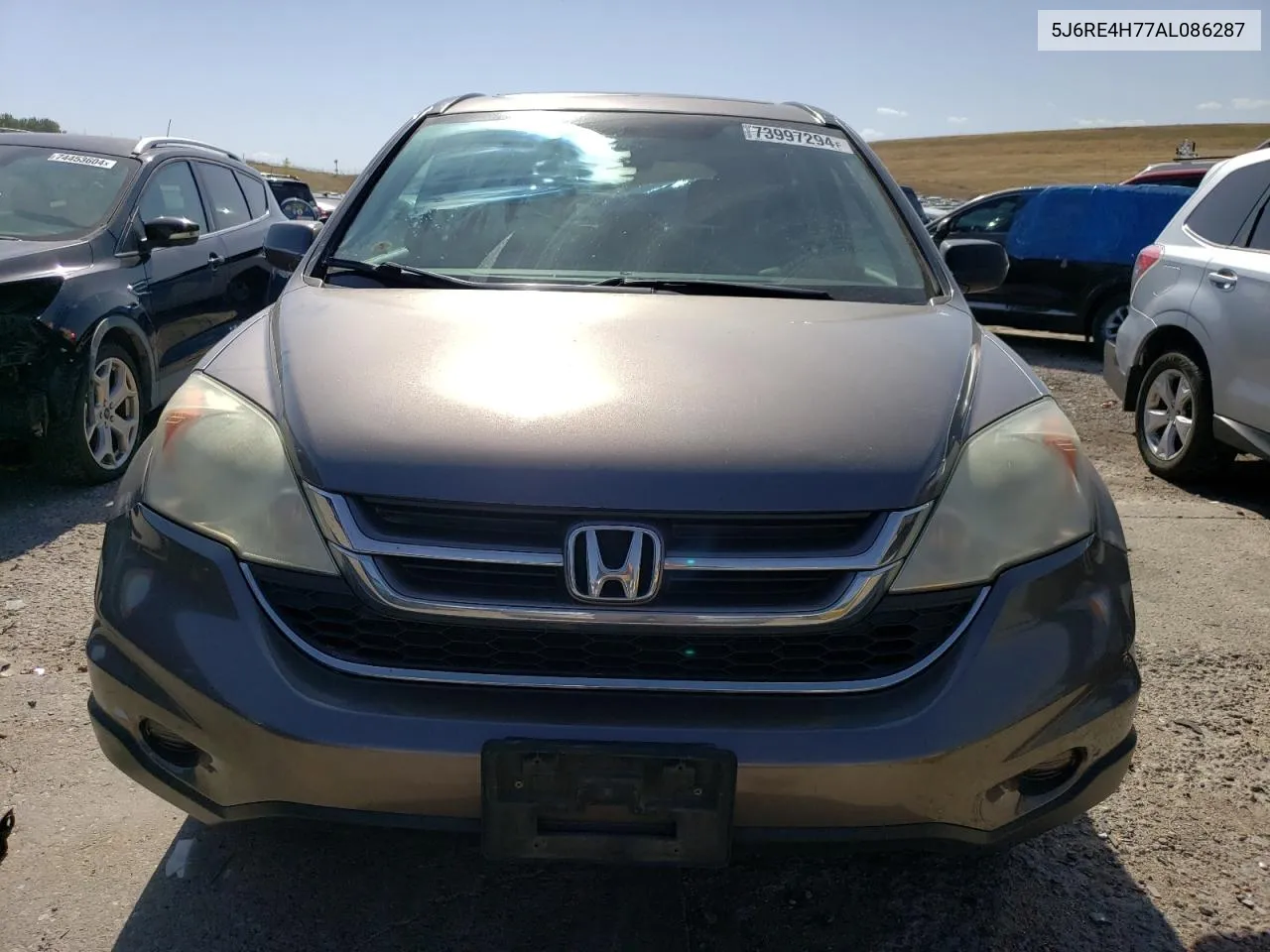 2010 Honda Cr-V Exl VIN: 5J6RE4H77AL086287 Lot: 73997294