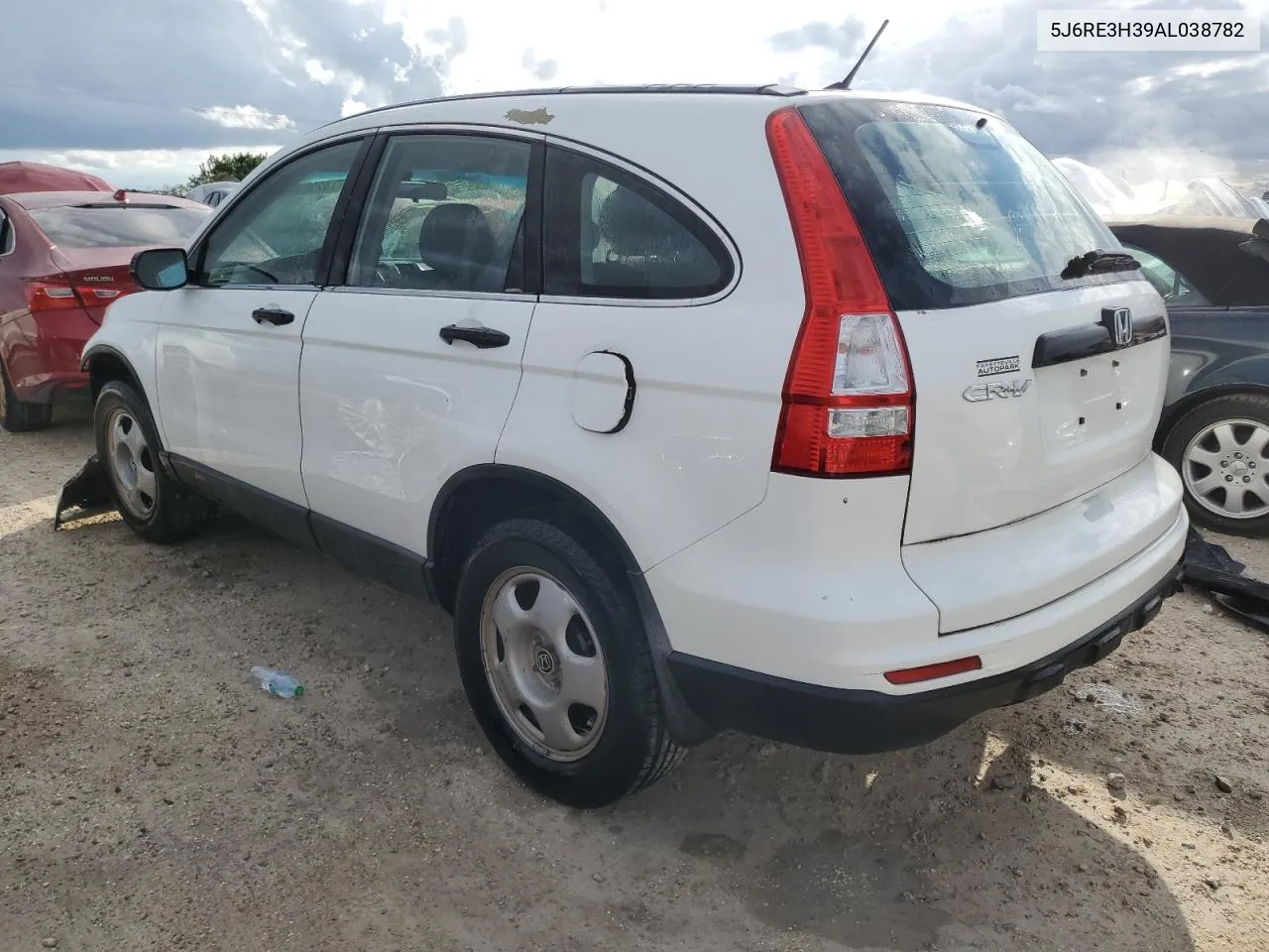 2010 Honda Cr-V Lx VIN: 5J6RE3H39AL038782 Lot: 74202404