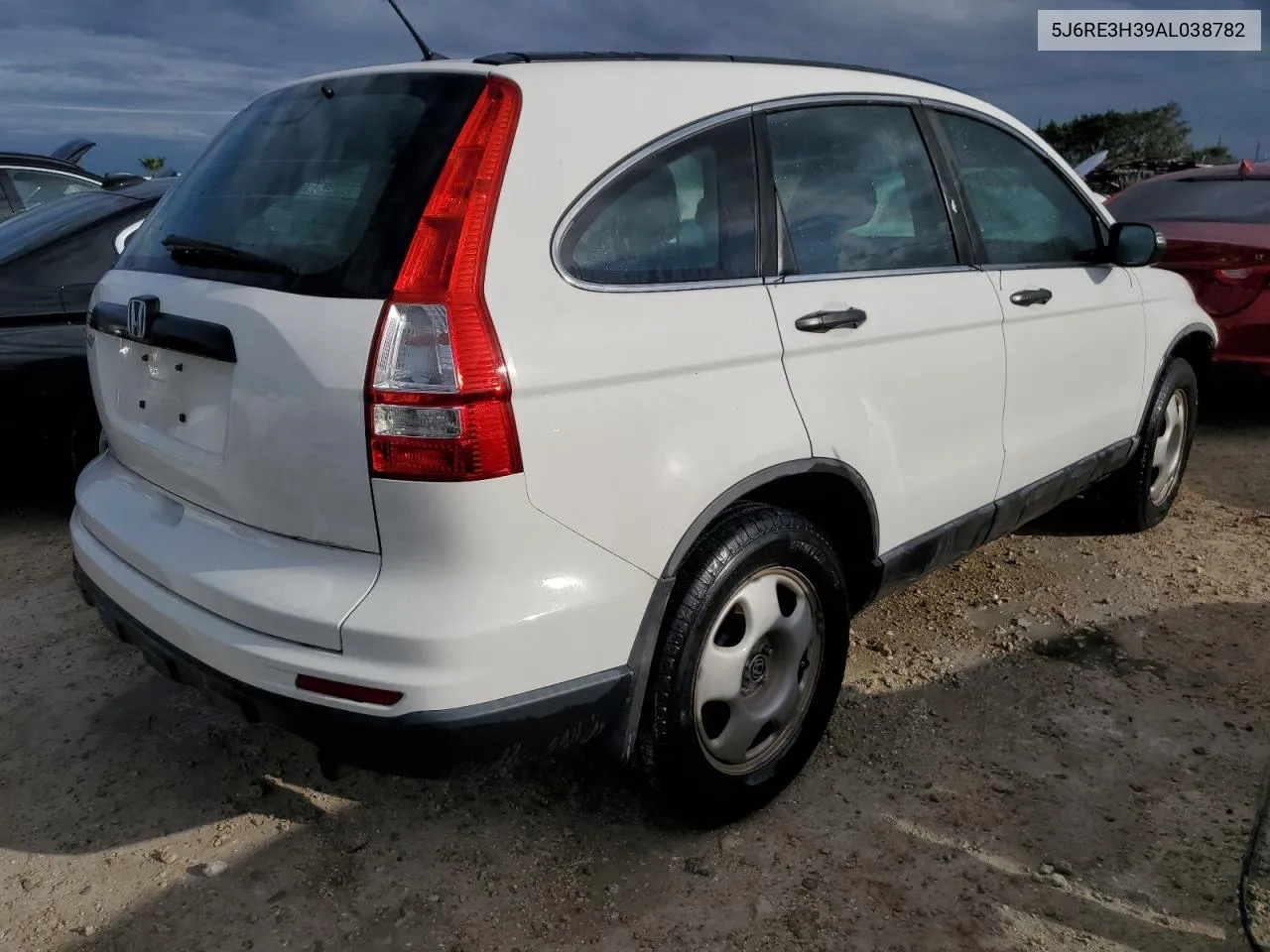 2010 Honda Cr-V Lx VIN: 5J6RE3H39AL038782 Lot: 74202404