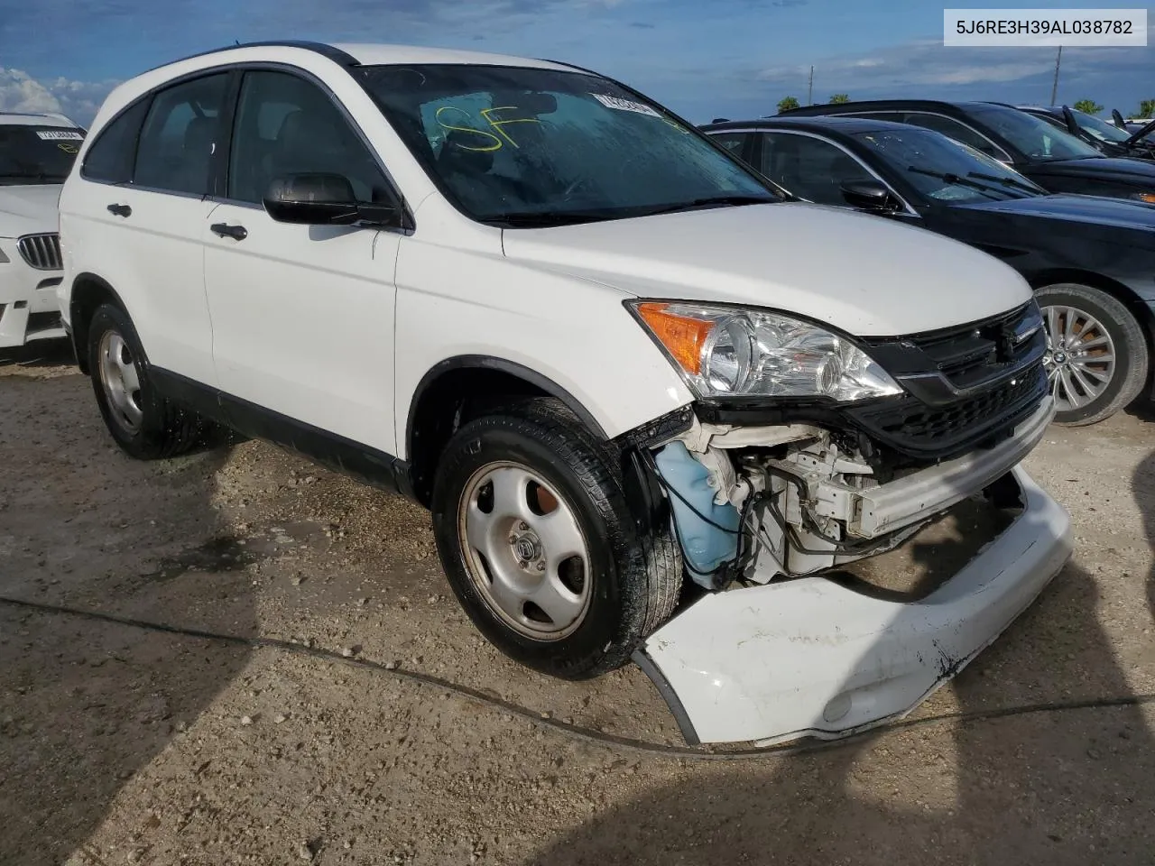 2010 Honda Cr-V Lx VIN: 5J6RE3H39AL038782 Lot: 74202404