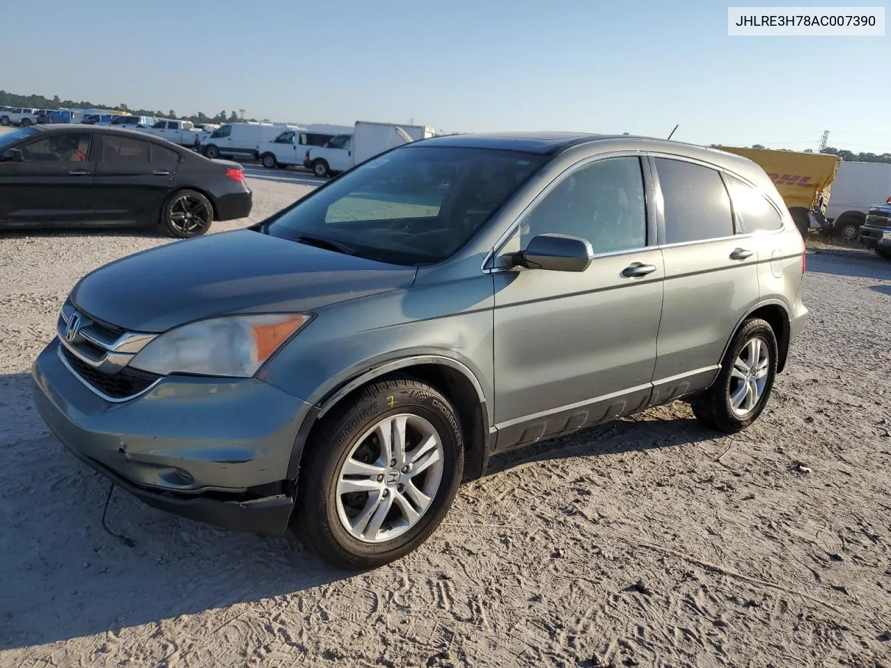 2010 Honda Cr-V Exl VIN: JHLRE3H78AC007390 Lot: 74206654