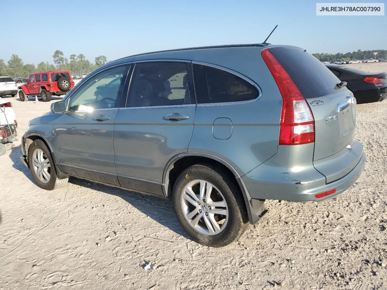 2010 Honda Cr-V Exl VIN: JHLRE3H78AC007390 Lot: 74206654