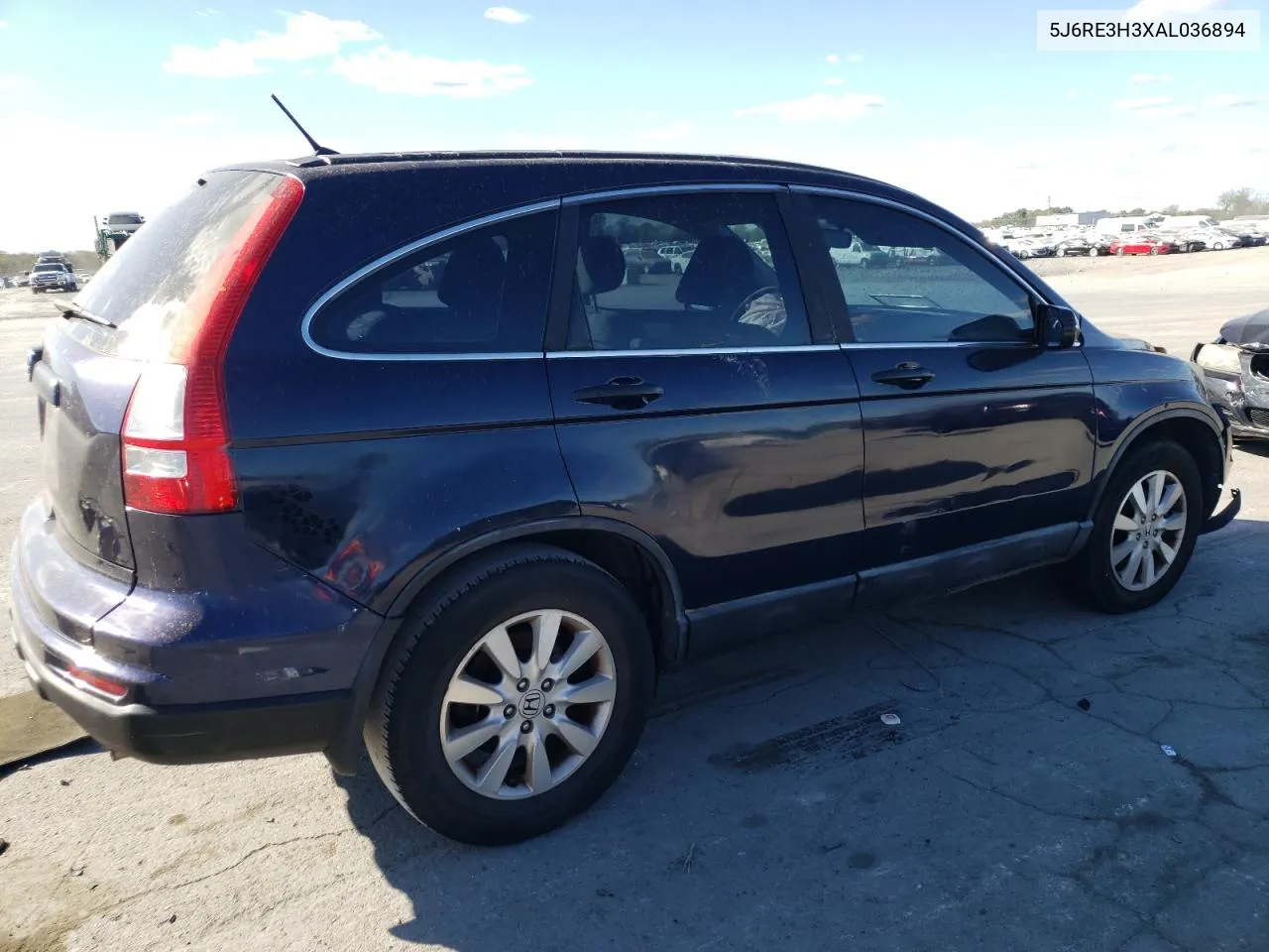 2010 Honda Cr-V Lx VIN: 5J6RE3H3XAL036894 Lot: 74230334