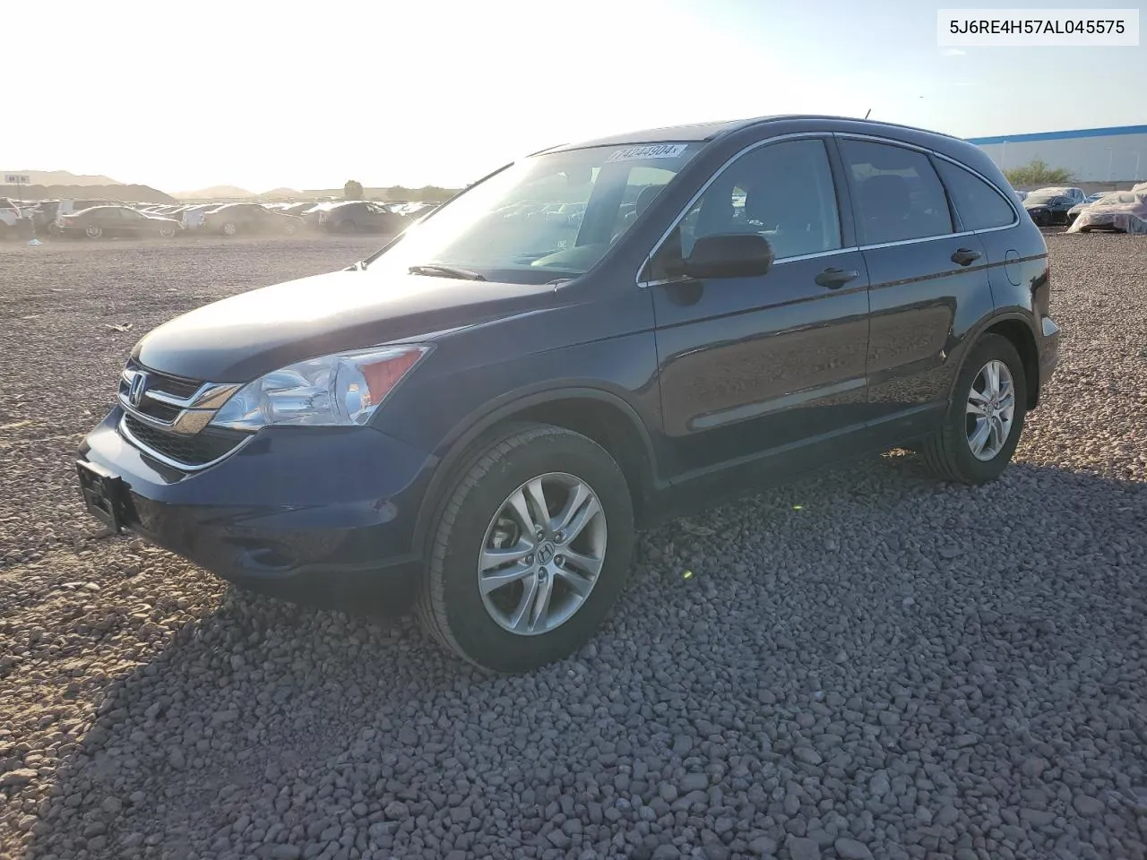 2010 Honda Cr-V Ex VIN: 5J6RE4H57AL045575 Lot: 74244904