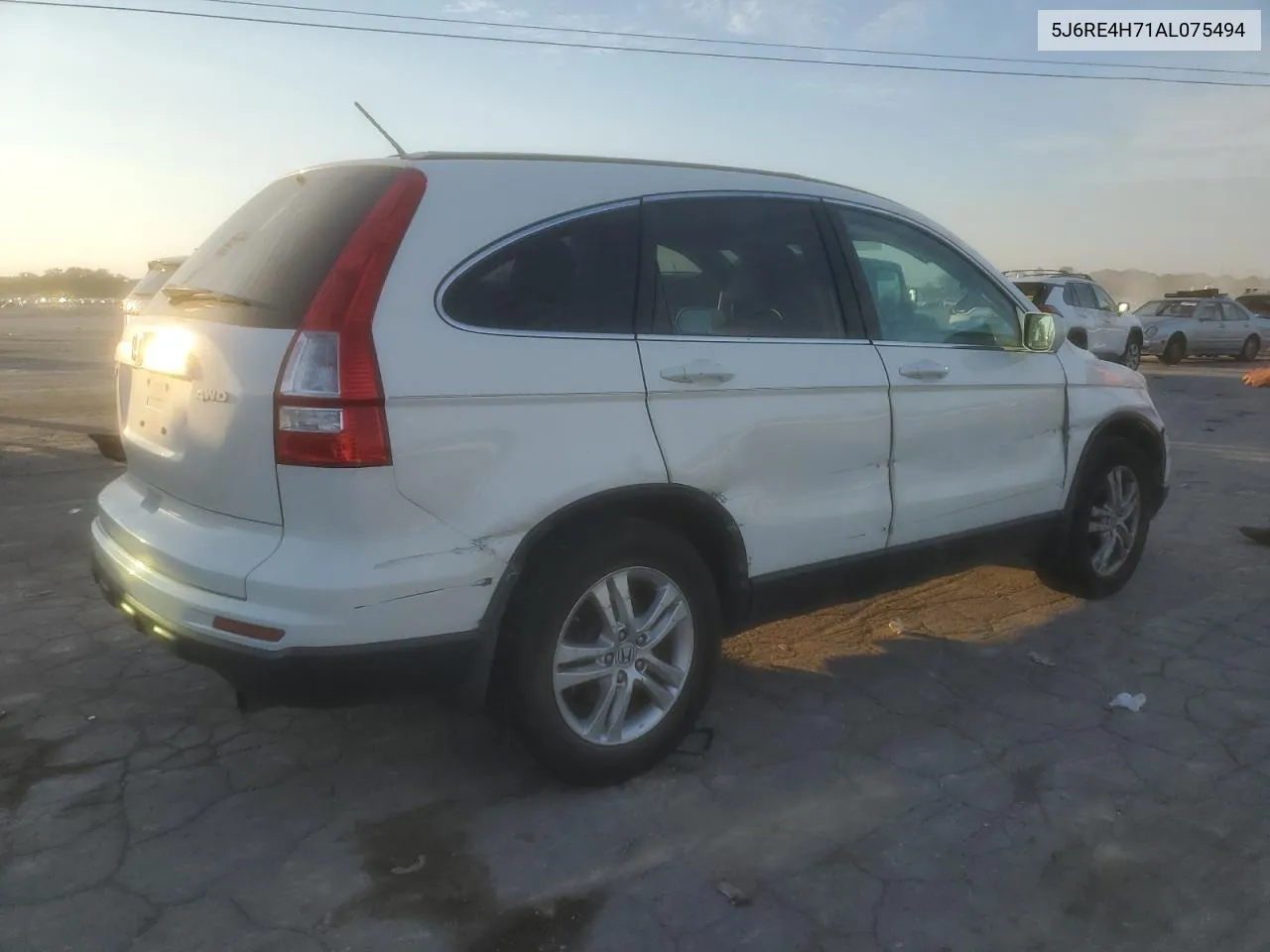 5J6RE4H71AL075494 2010 Honda Cr-V Exl