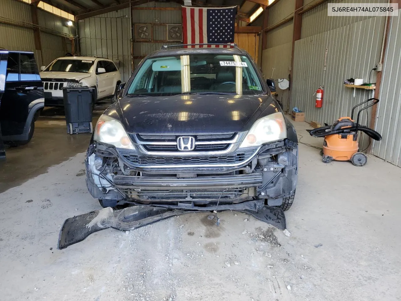 2010 Honda Cr-V Exl VIN: 5J6RE4H74AL075845 Lot: 74475774