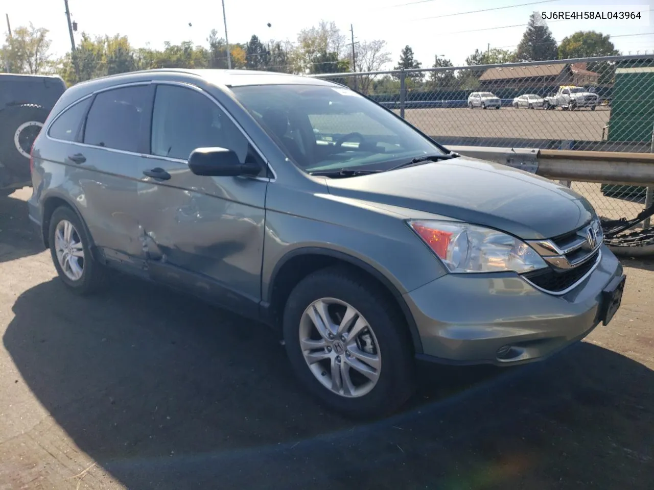 2010 Honda Cr-V Ex VIN: 5J6RE4H58AL043964 Lot: 74476354