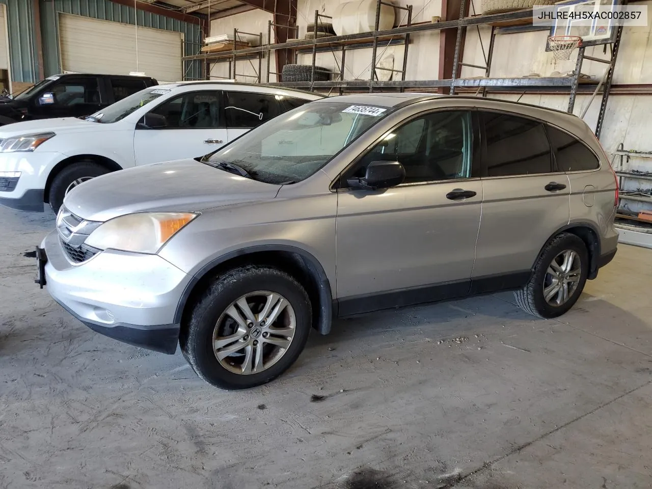 2010 Honda Cr-V Ex VIN: JHLRE4H5XAC002857 Lot: 74635744